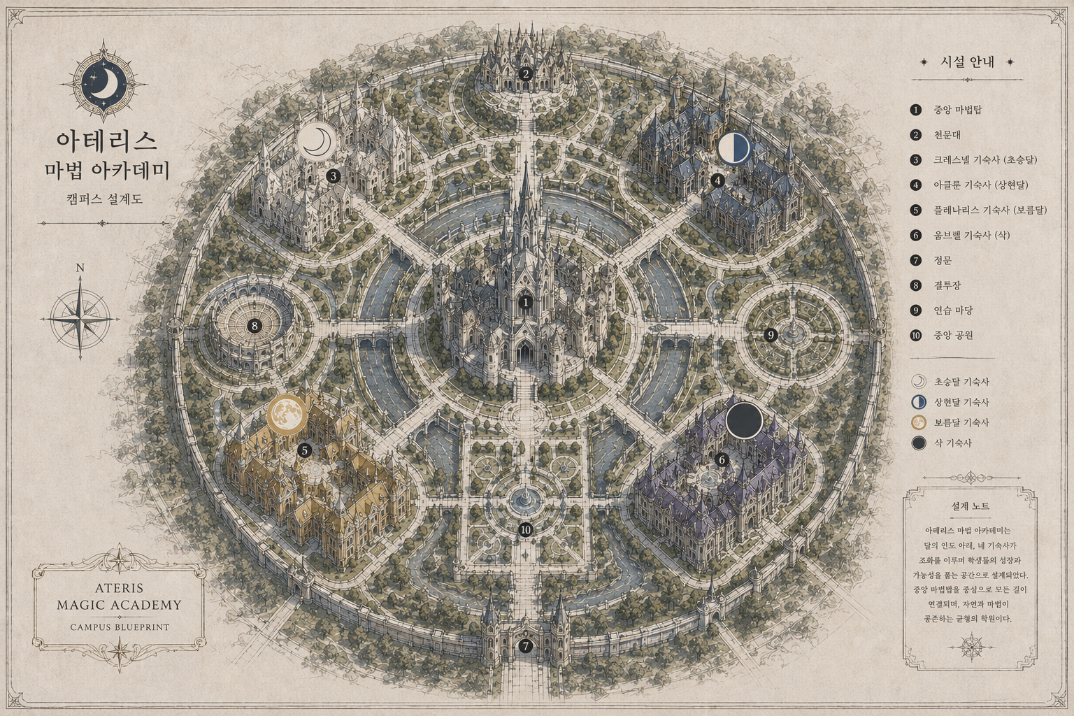 Ateris Academy Campus Map